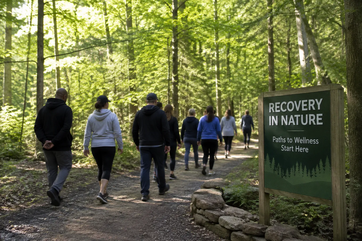 Bains de forêt et nature : un soutien thérapeutique en Pennsylvanie