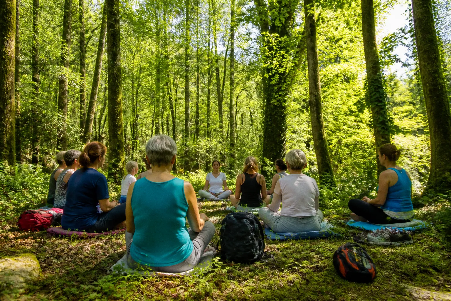 Immersion en forêt et sophrologie : retrouver le calme au cœur de la nature